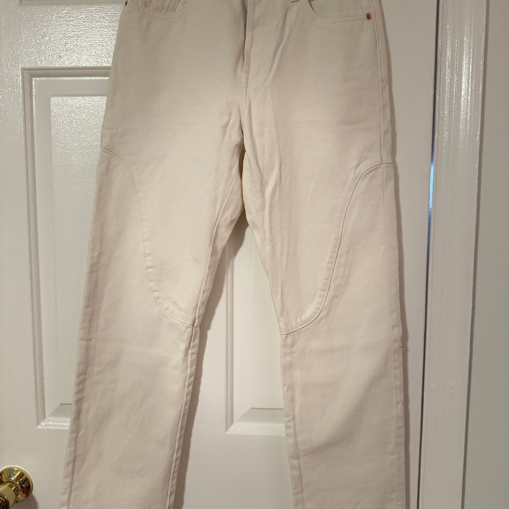 Levi's Women's Straight Leg Jeans - Cream